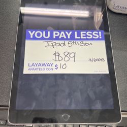 iPad 5th Gen 64GB 