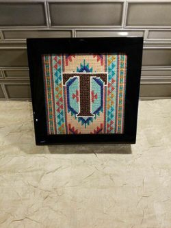 Black Lacquer Cross Stitch Treasure Box