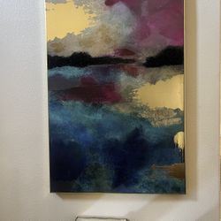 End Tables With Wall Picture