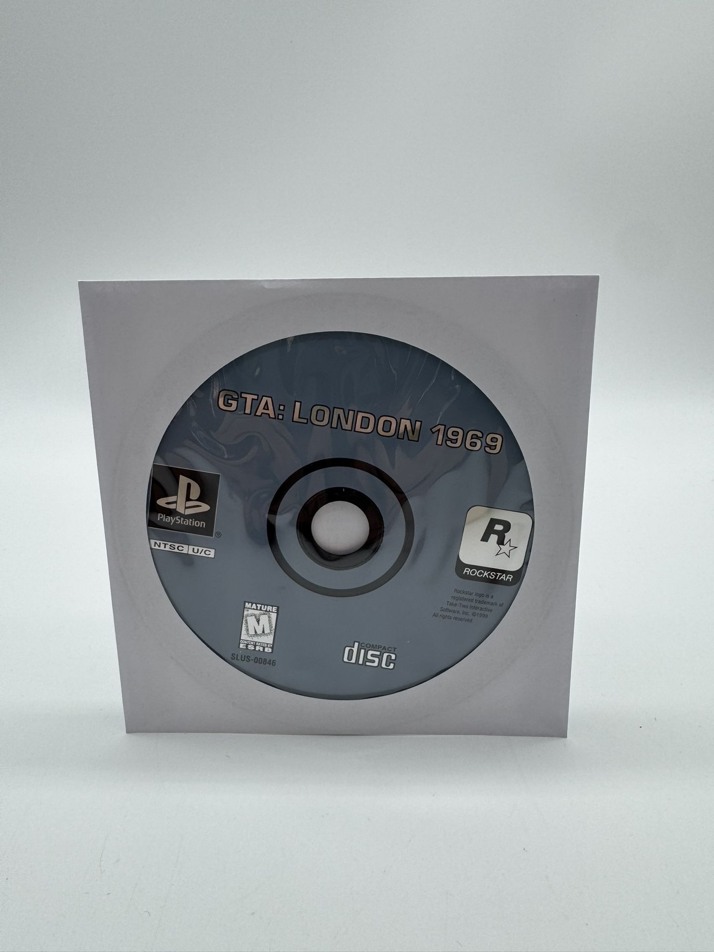 GTA - Grand Theft Auto: London 1969 (Sony PlayStation 1, 1999) DISC ONLY TESTED