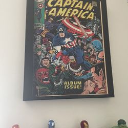 Captain America Wall Decor