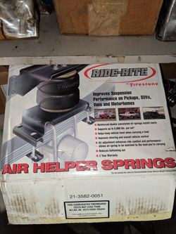Air spring kit with compressor