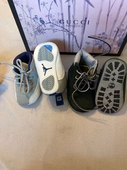 Baby Jordan’s and timberlands