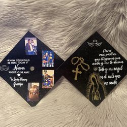 Customized Grad Caps- Open To Any Design