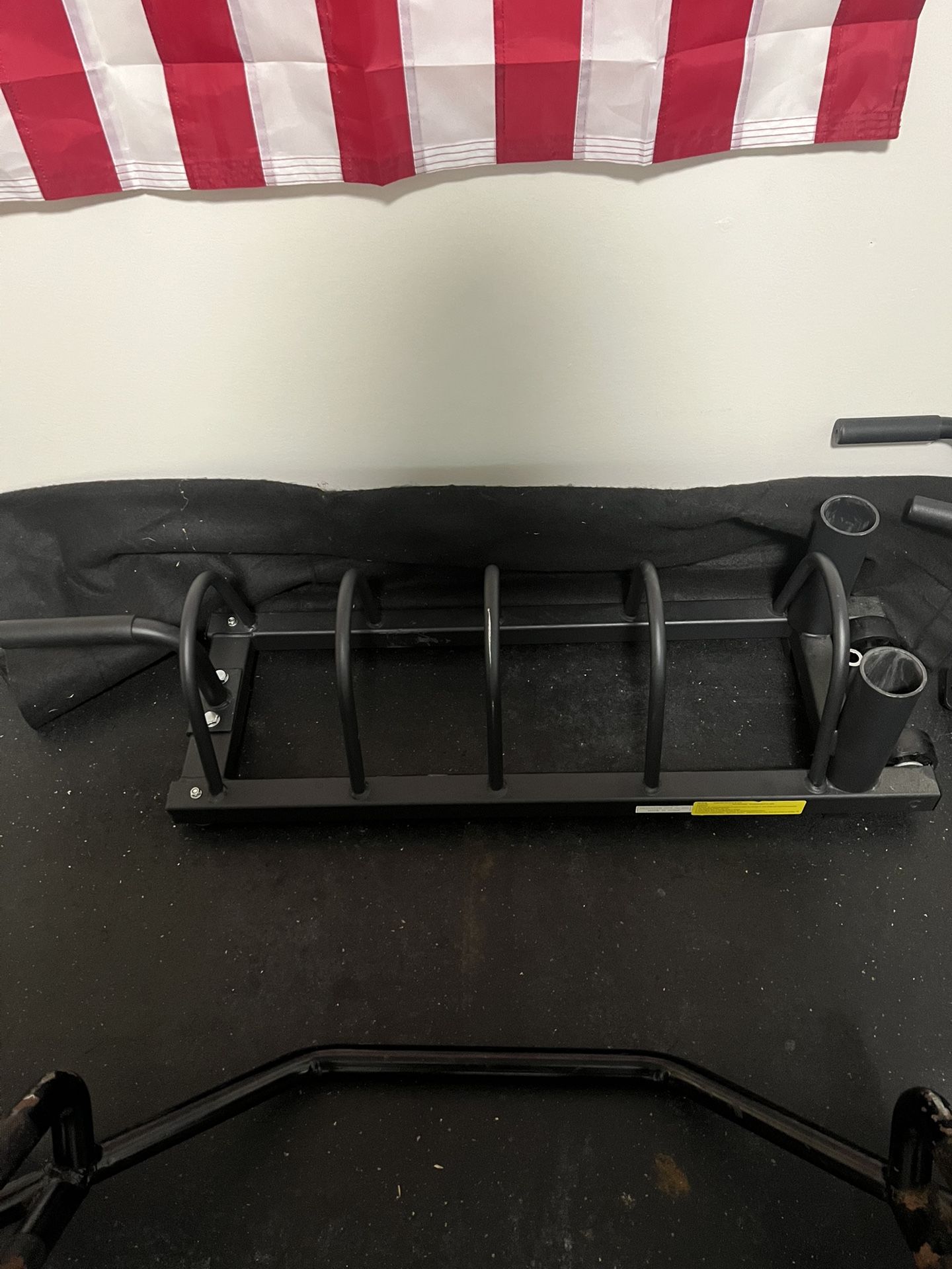 Bumper Plate Storage Rack