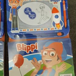 Blippi 22 Page Storybook & Magnetic Drawing Kit