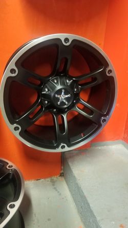 Brand new Western 20x10 et-12 rims fit jeep dodge