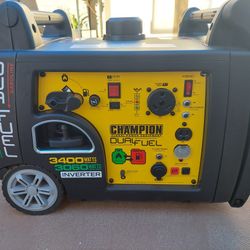 Champion 3400 Watt Dual Fuel Inverter Generator 