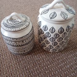 Unique Artisan Ceramic Canisters