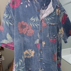 Jul 4 Men's XL Hawaiian Shirt, Used 