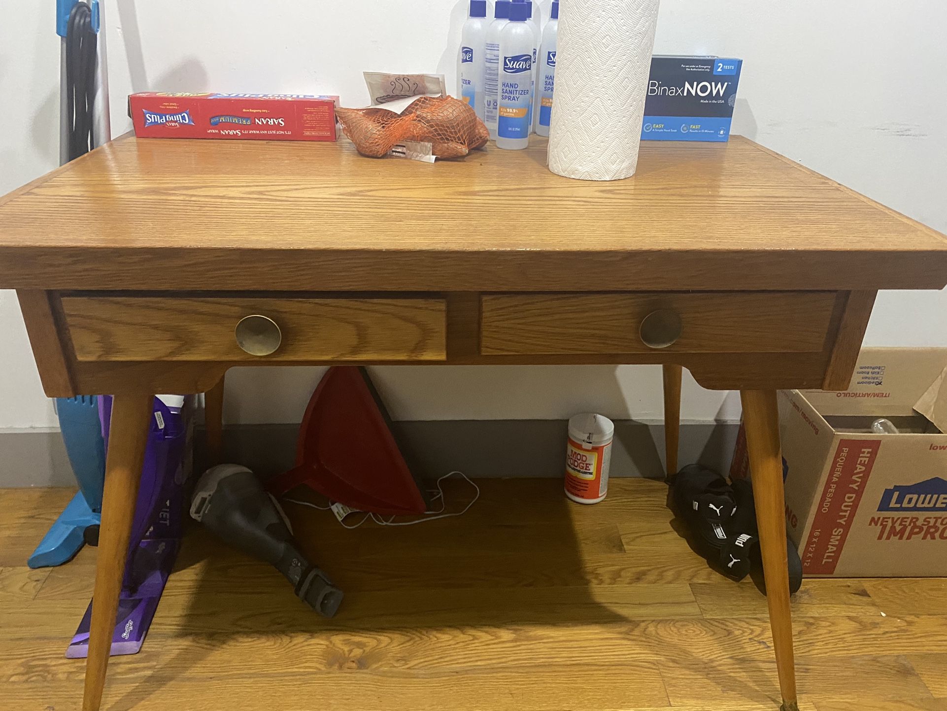 Wood Kitchen Or Living Room Table. 