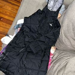 Girls North Face Down Jacket Size XL