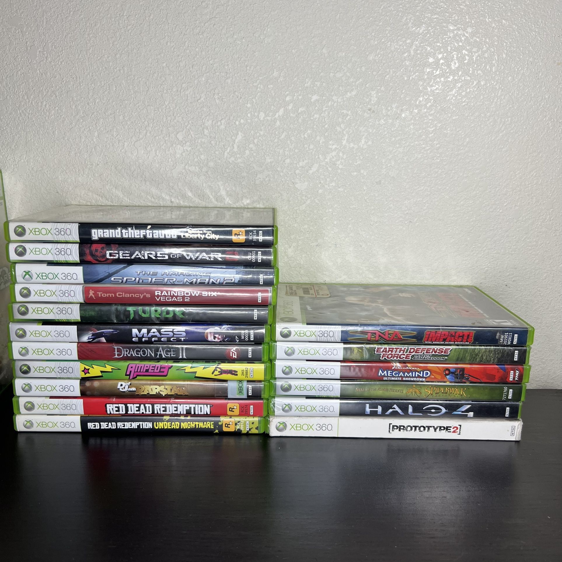 Xbox 360 Video Game Lot