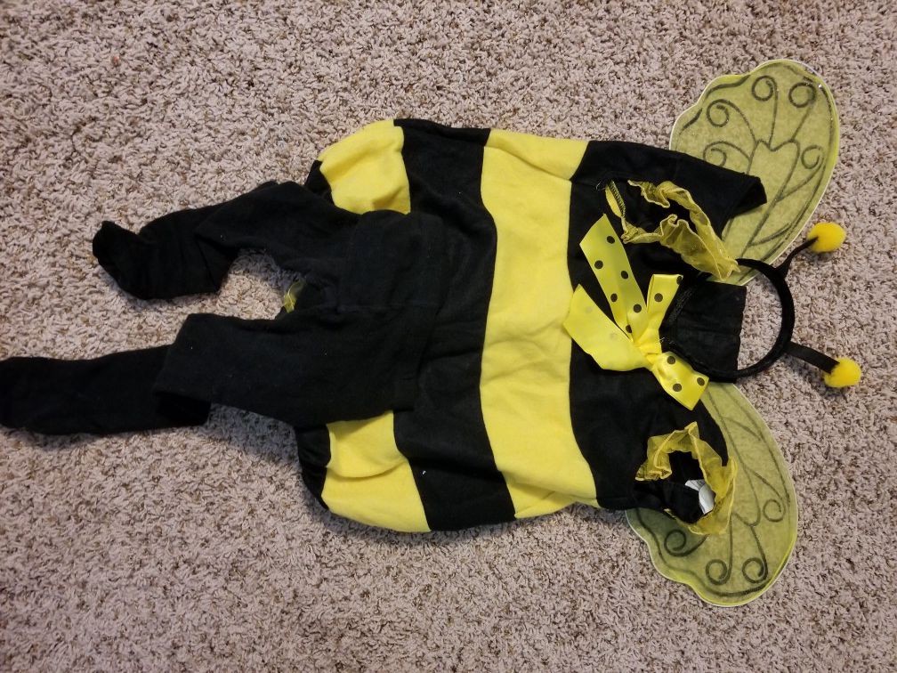 Bumblebee Halloween costume, Size 2T