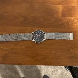 Beyond Boring Wrist Watch With New Guess Bracelet 