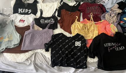 19 Women crop tops 