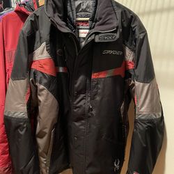 Spyder Men's Large Black Ski Jacket