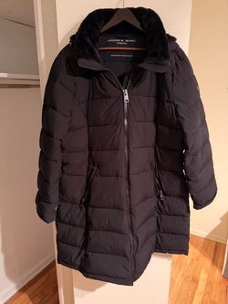 Andrew Marc Stretch Puffer Coat