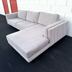 FREE DELIVERY Living Space L Shaped Sectional Couch w/ Deep Seating & Chaise