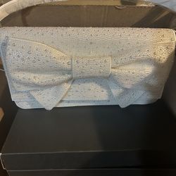 Betsey Johnson Bow Flap Evening Bag
