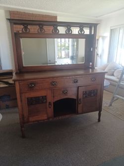 Free Vintage Hutch with mirror