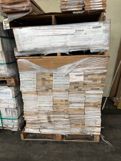 Primed Eucalyptus stair risers - 48”