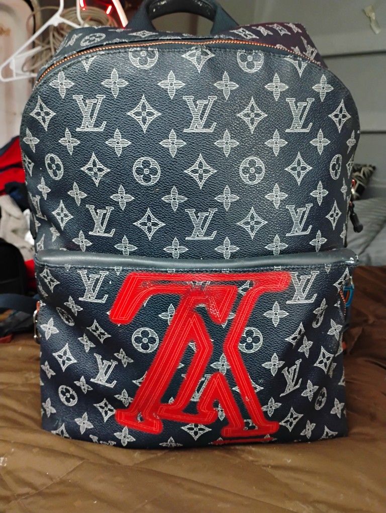 Louis Vuitton Upside Down Monogram Kim Jones Designer Authentic Backpack 4500 Brand New