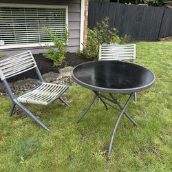 Outdoor Table And Chair Set