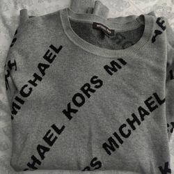 Michael Kors Crewneck Sweater XL Grey