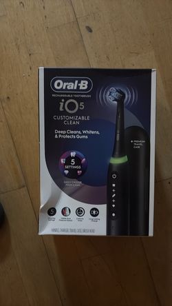 New Oral-B iO5 Electric Toothbrush with Timer