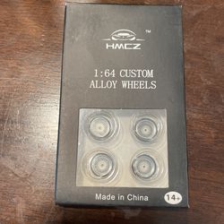 hotwheels 1/64 custom wheels 