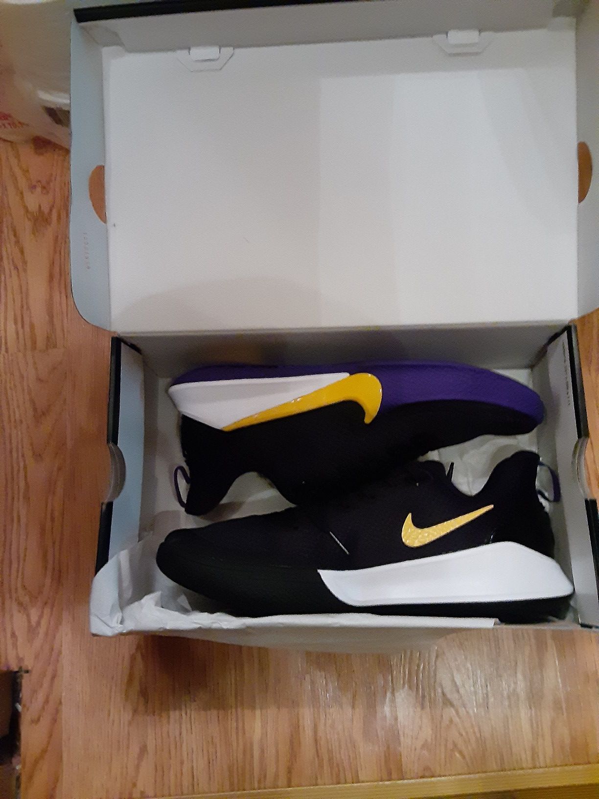 New nike kobe mamba focus diffrent sizes aj5899 005 lakers color way
