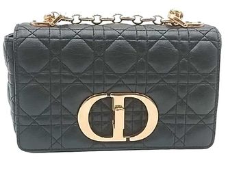 Christian Dior Caro Black Supple Cannage Calfskin 2021 Vc1025oxcrmia