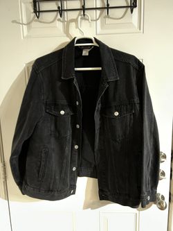 Men’s H & M Black Jean Jacket 
