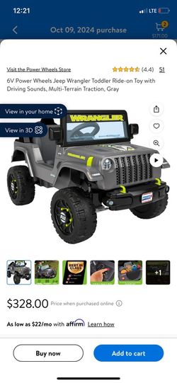 keep Wrangler Ride On