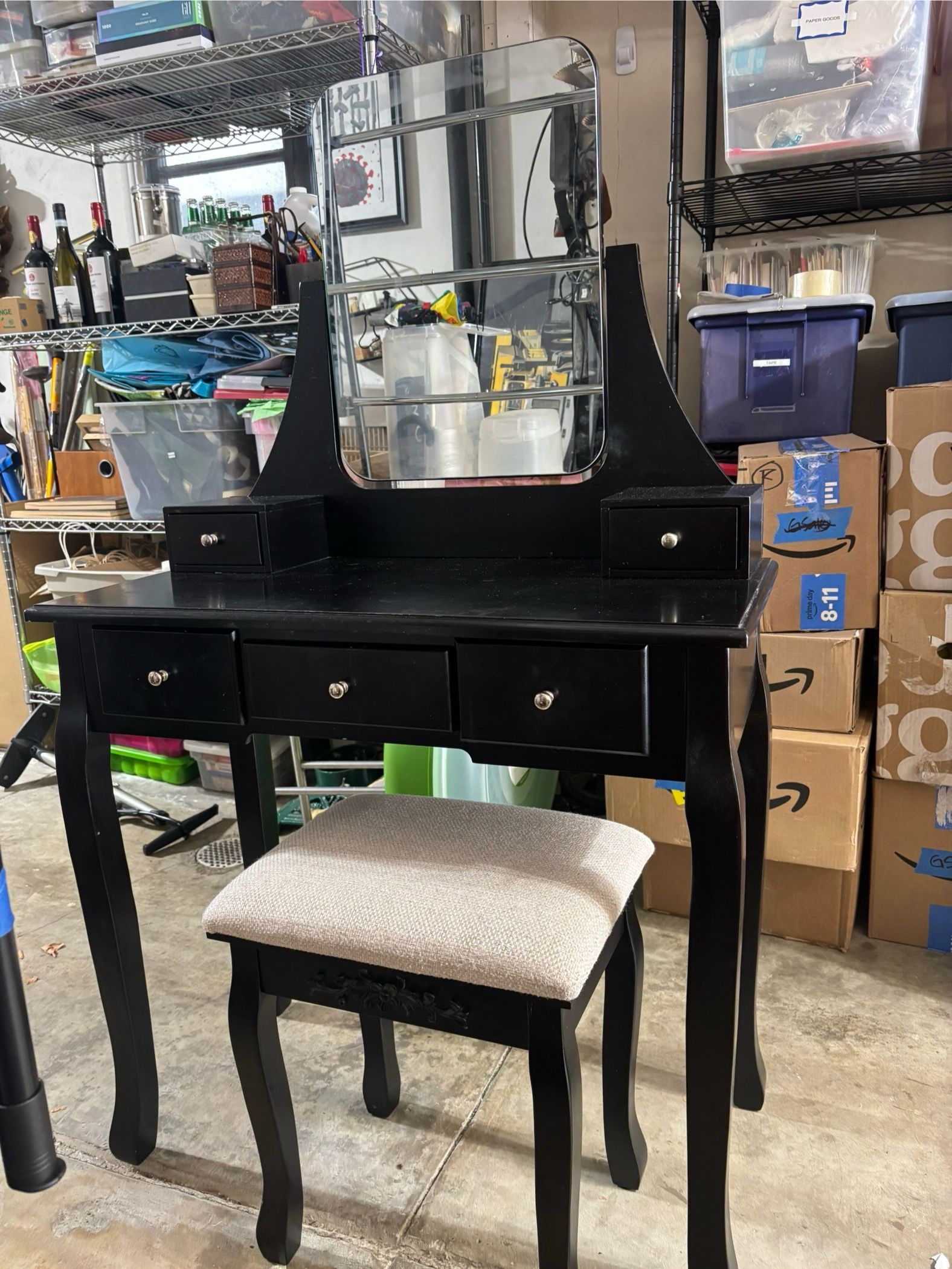 Vanity And Chair