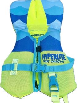Life Jacket• HyperLite• Kids Collective Life Jacket, US Coast Guard Approved, Great for Any Water Sports Activity Including Boating, Paddle & Swimming