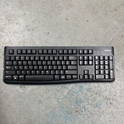 Logitech K120 USB Keyboard for PC - Black