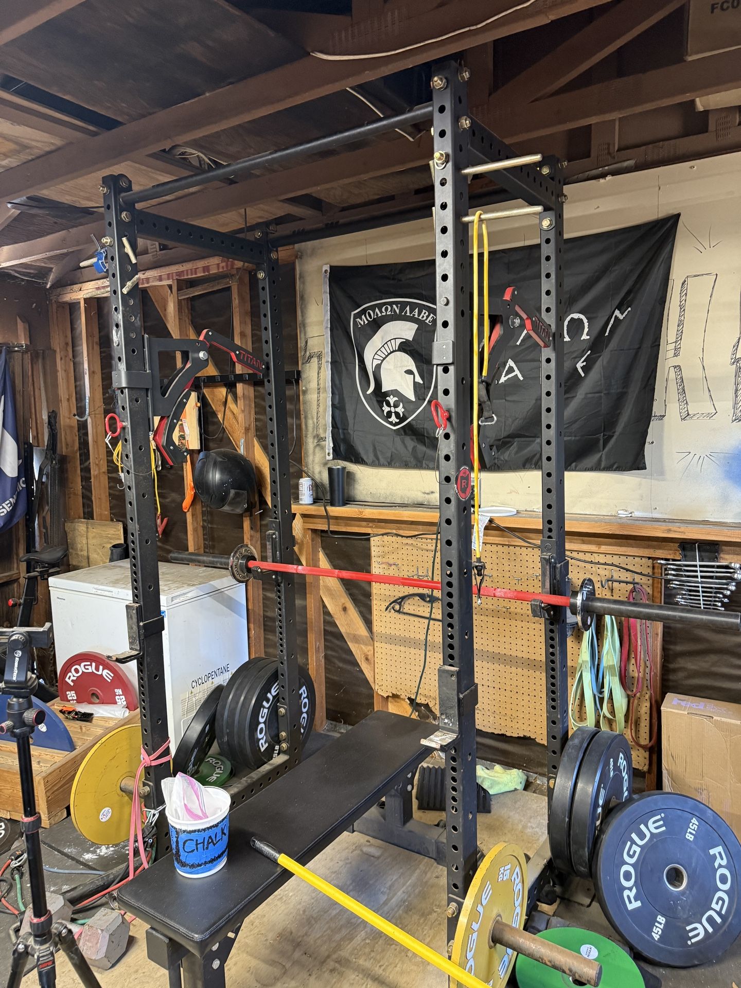 Squat Rack & Lifting Platform