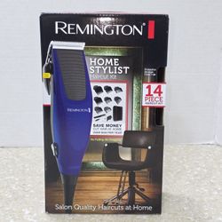 Remington Home Stylist Haircut Kit - 14 Piece Kit W/Stainless Steel Blades NIB