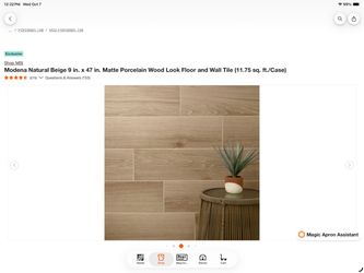 🏠 MSI MODENA NATURAL BEIGE – PORCELAIN TILE 🔥 ¡GRAN OFERTA EN PISO DE PORCELANA! 🔥 MSI Modena Natural Beige 📏 9” x 47” ✨ Matte Finish – Acabado