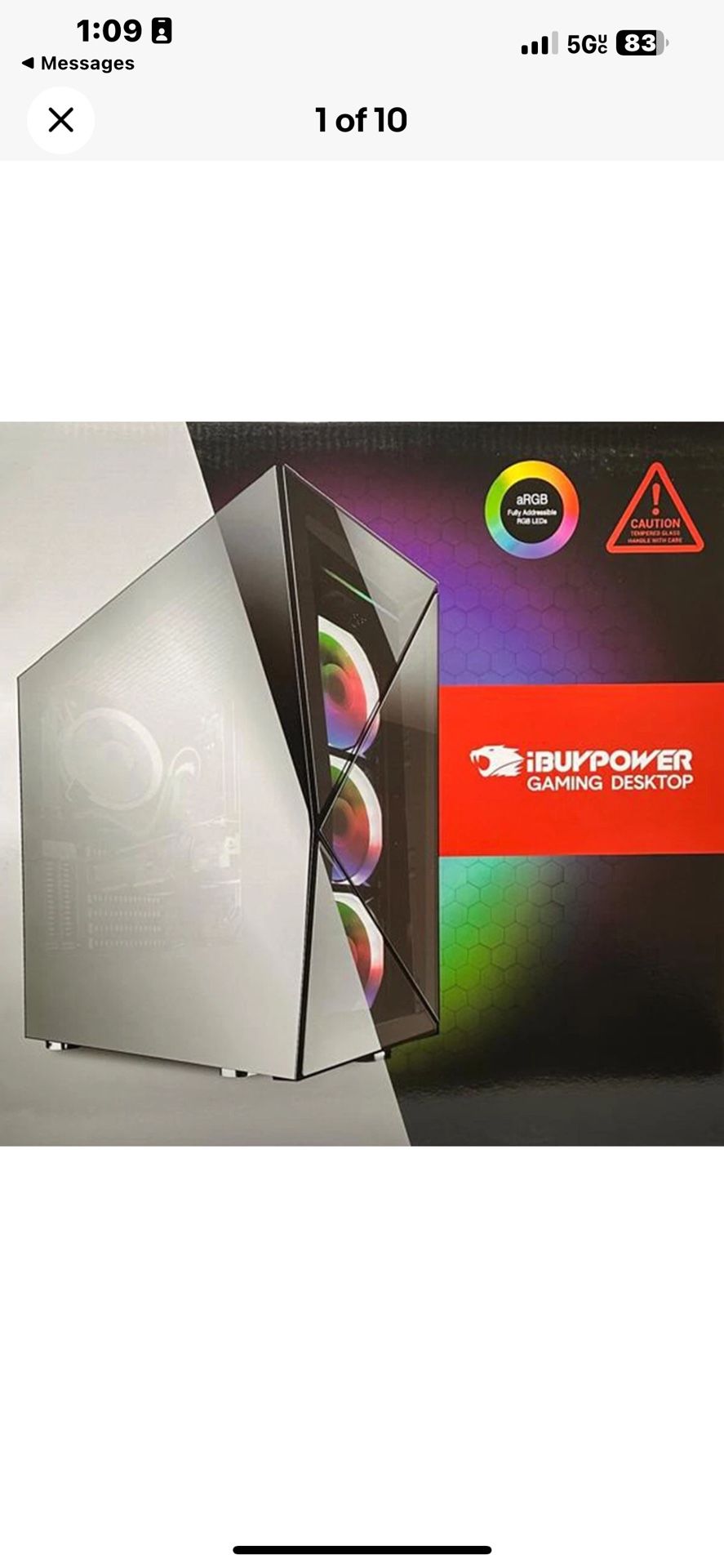 Gaming PC Desktop Case iBUYPOWER (Barebone Case) | Brand New