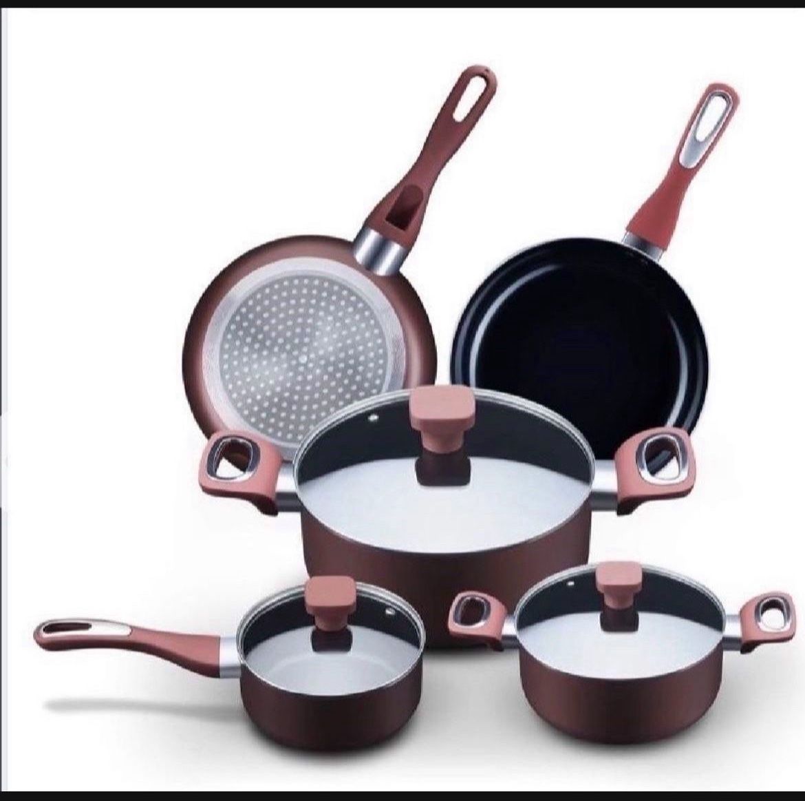 Mr. Captain 8 Pc Nonstick Cookware Set
