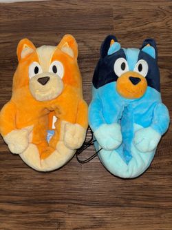 Bluey and Bingo Plush Character Slippers Size 13/1