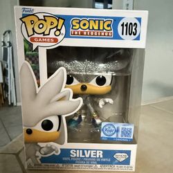 Funko Pop Games Sonic the Hedgehog Silver Diamond