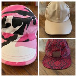 Fashionable Baseball, Cadet Cap, Pink Camouflage,  Hats - Moss NY, Etc. 