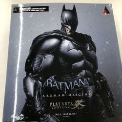 Batman: Arkham Origins ~ 10" BATMAN FIGURE ~ Play Arts KAI