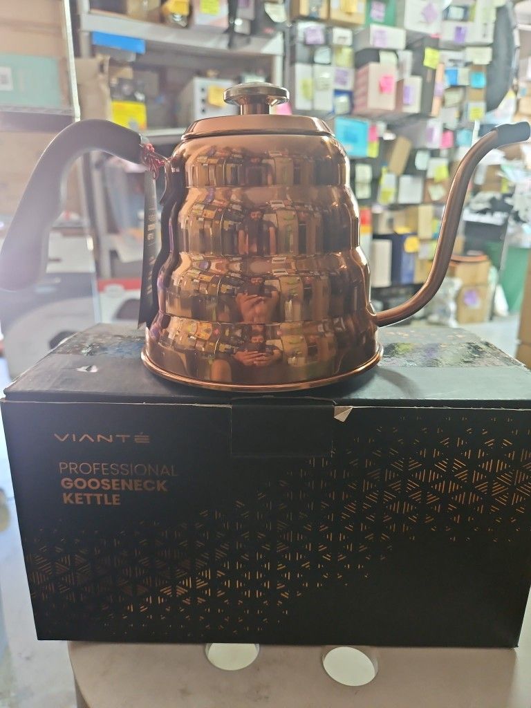 VIANTE GOOSNECK STOVETOP COFFEE KETTLE