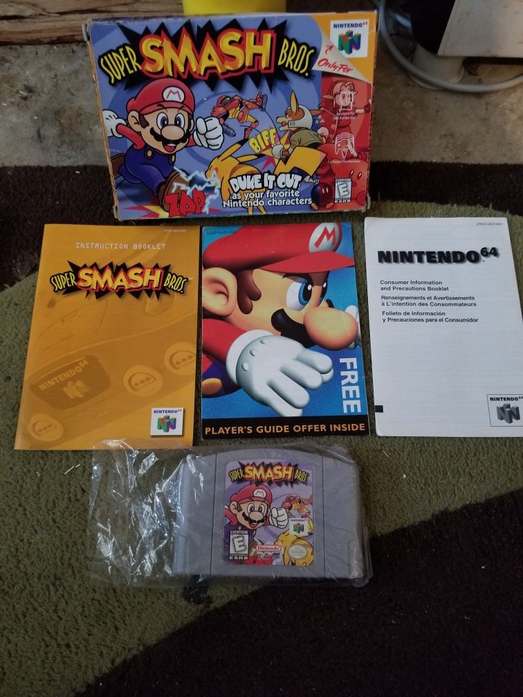 Super Smash Bros n64