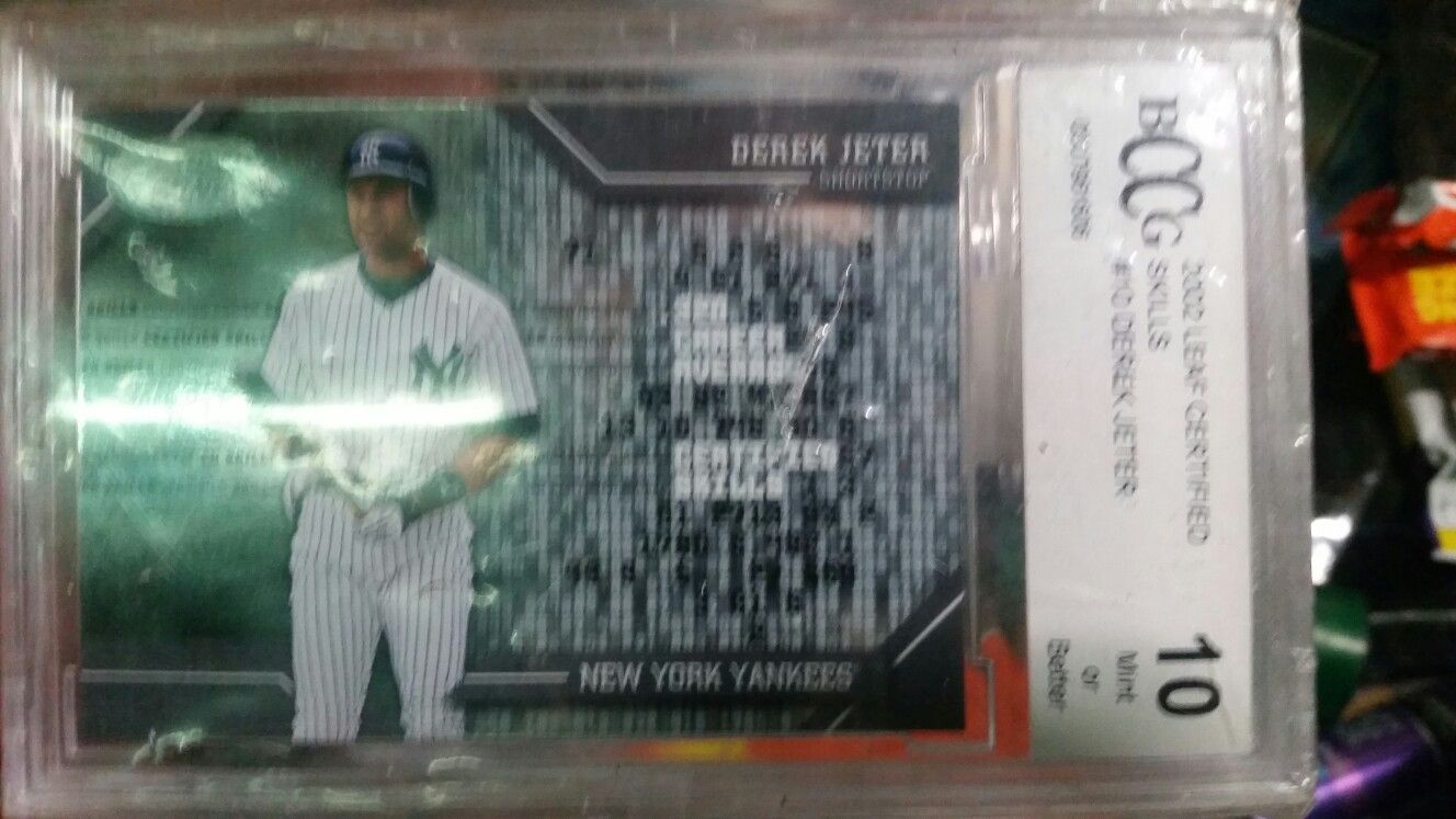 2002 Leaf Certified Skills Derek Jeter